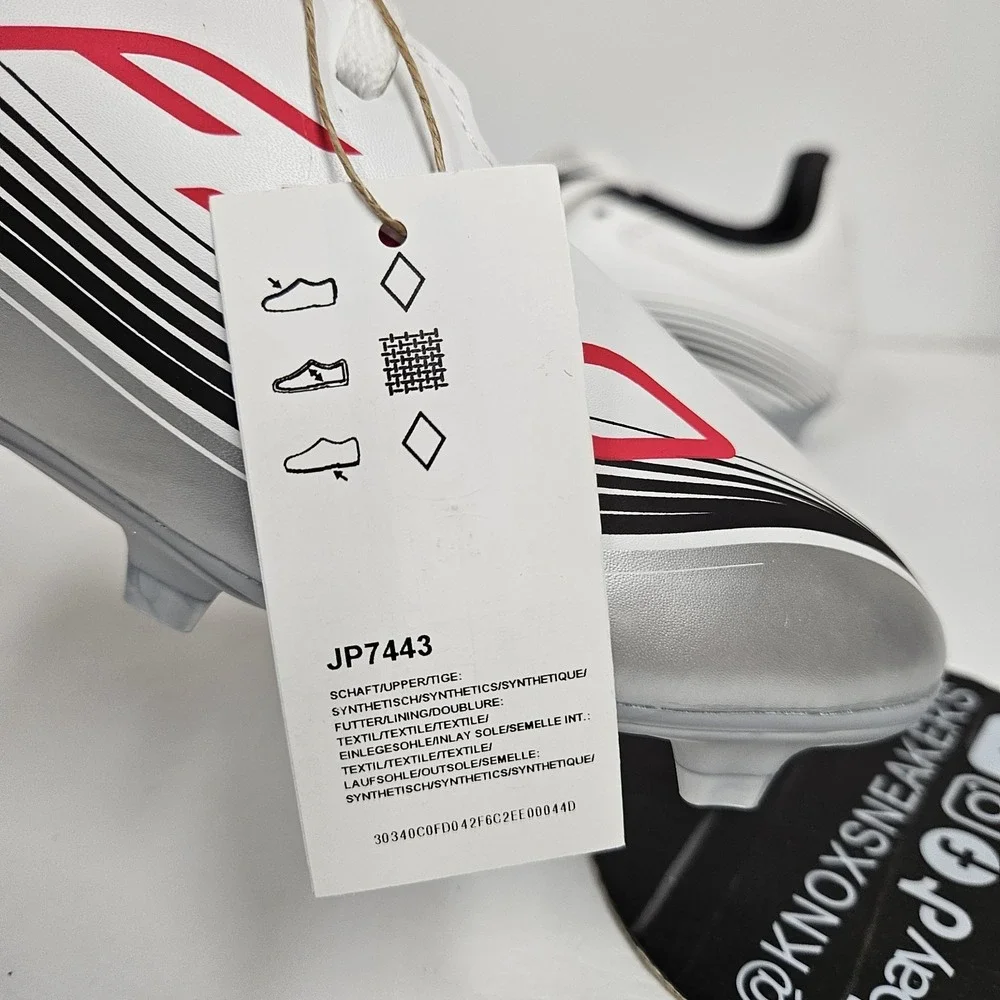 Adidas F50 Messi Club FG/MG Soccer Cleats White/Silver JP7443 Men's Size 10